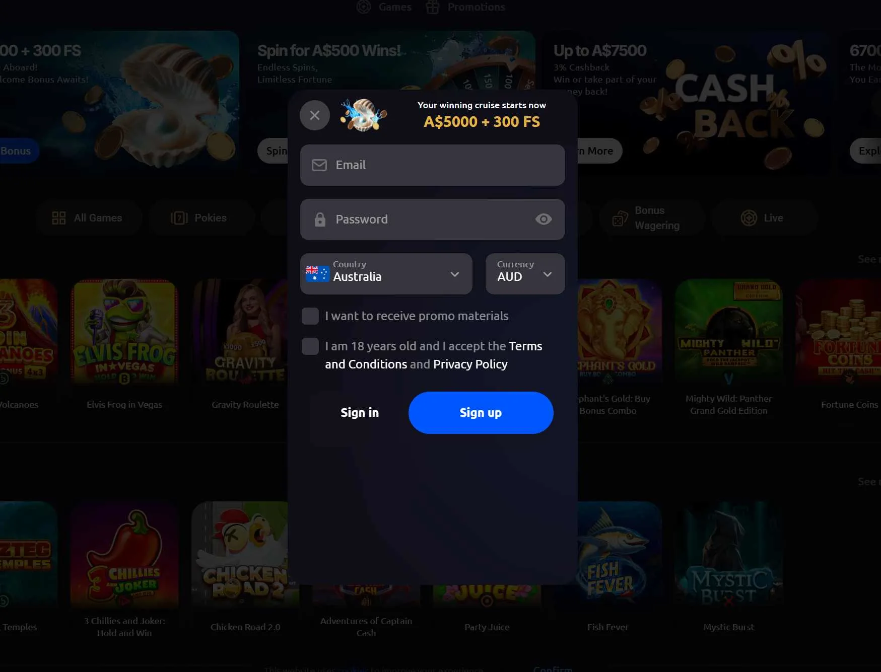 crusino casino registration1