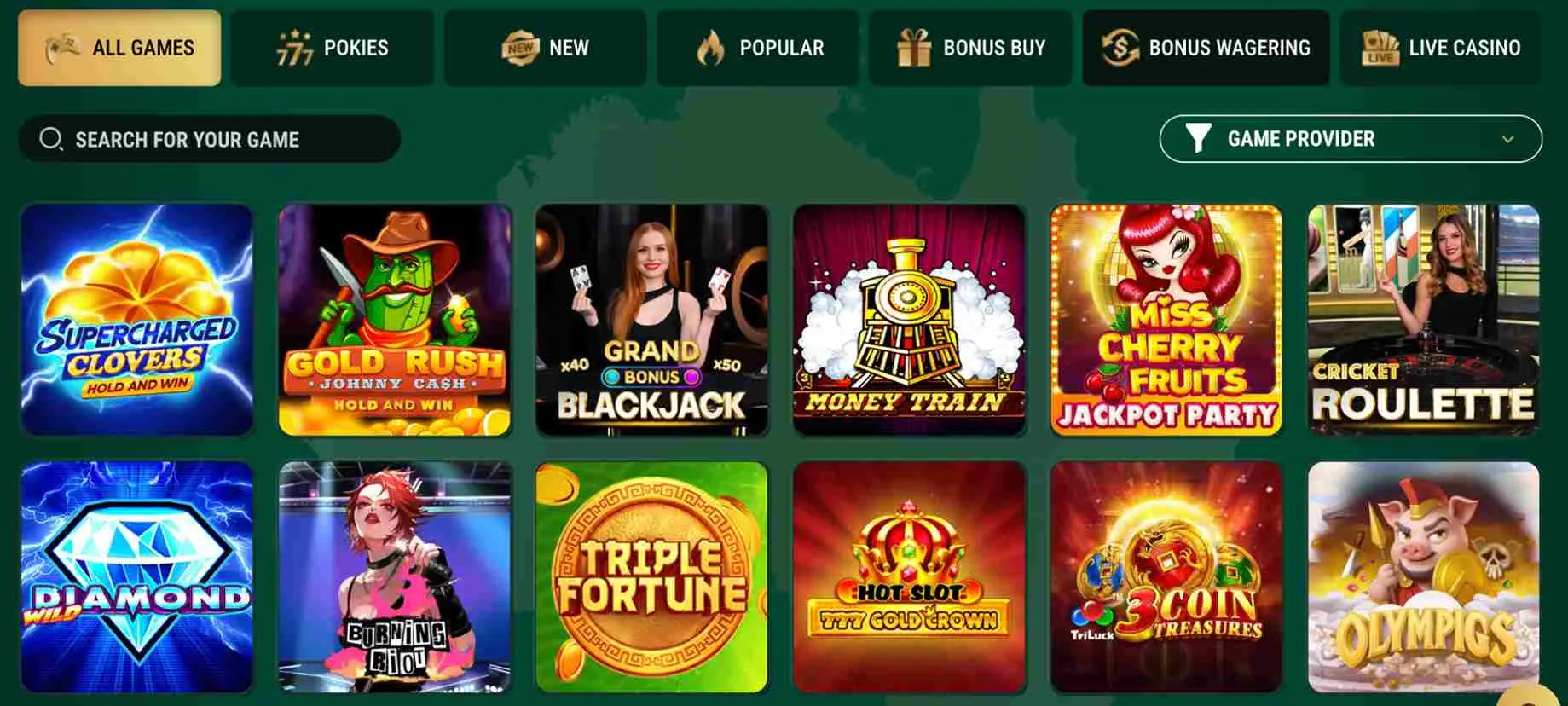 richard casino games