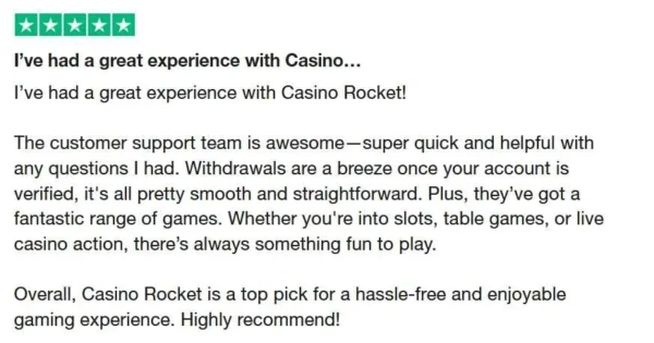 rocket casino review