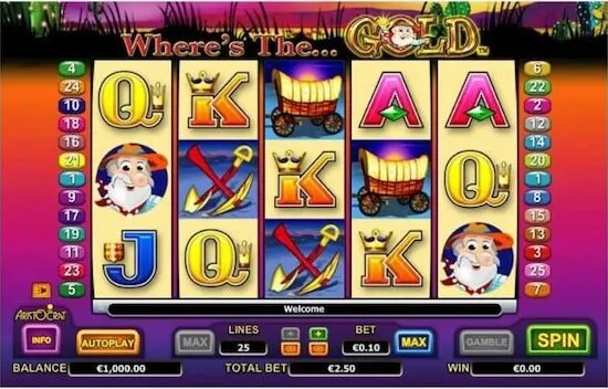 wheres the gold slot