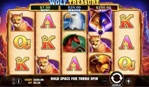 wolf treasure slot