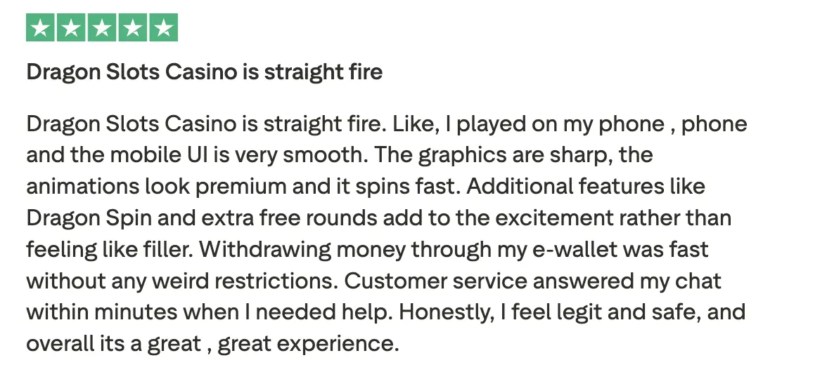 dragon- slots reviews 2